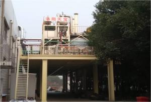 江陰申隆包裝材料有限公司，兩套小型復(fù)合溶劑回收設(shè)備對(duì)接4臺(tái)復(fù)合機(jī)